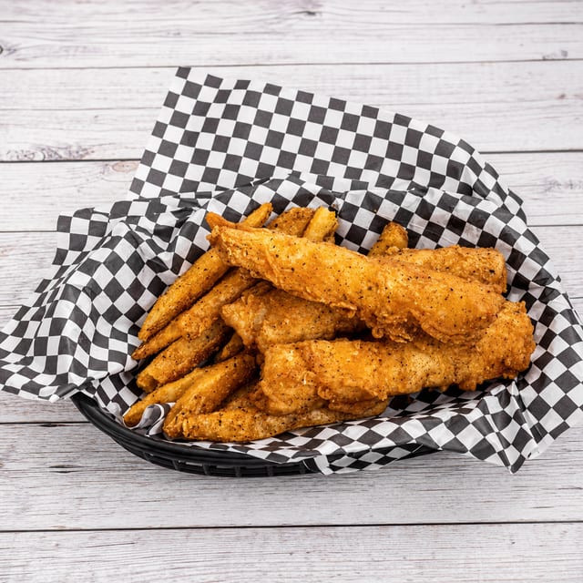 Fish And Chips.