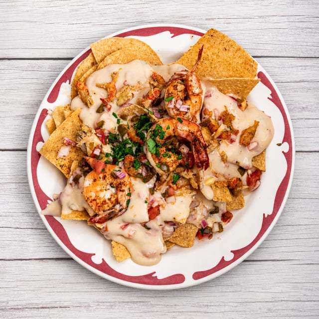Seafood Nachos.
