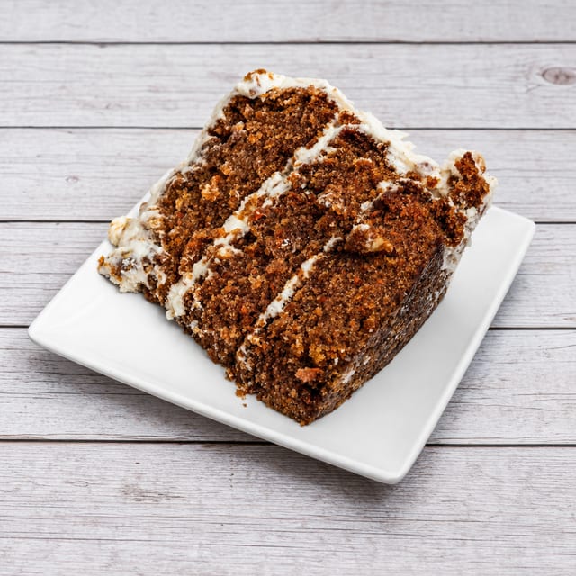 Tri Tiered Carrot Cake.